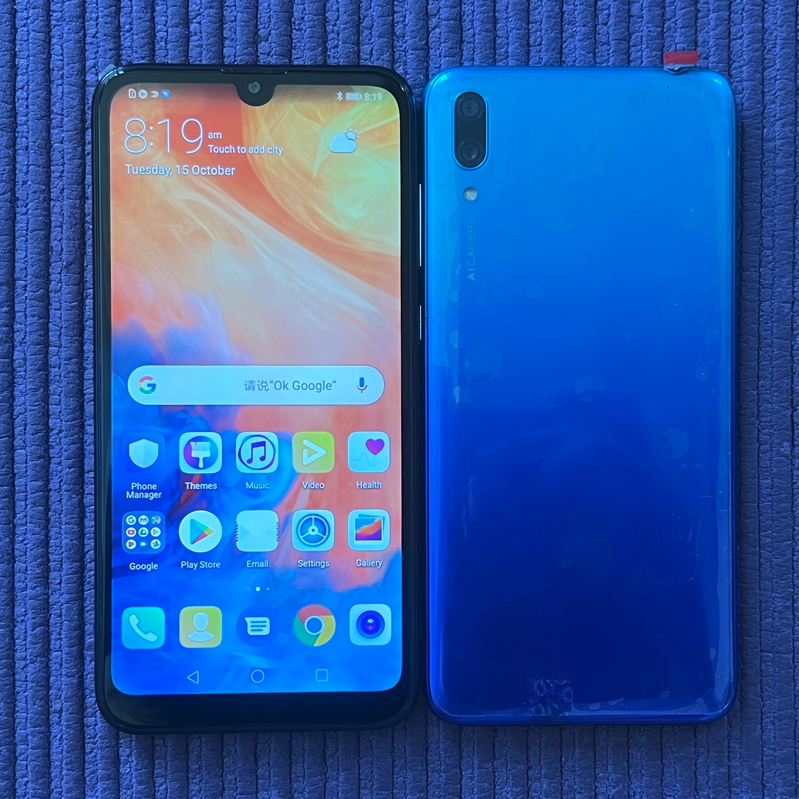 Wholesale Original Second Hand Phone For Huawei Y7 2019 cell phone original global version Y7 Pro 2019